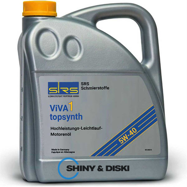 Купить масло SRS ViVA 1 topsynth 5W-40 (4л)