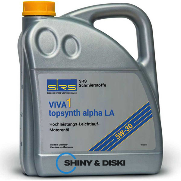 Купити мастило SRS ViVA 1 topsynth alpha LA 5W-30 (4л)