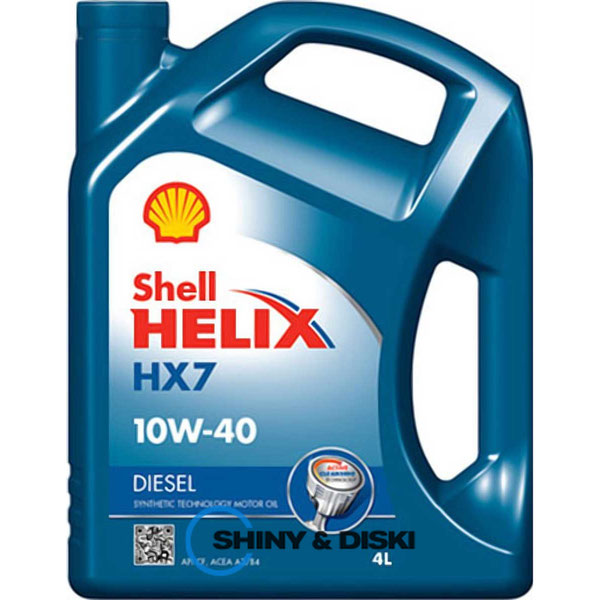 Купить масло Shell Helix Diesel HX7 10W-40 (4л)