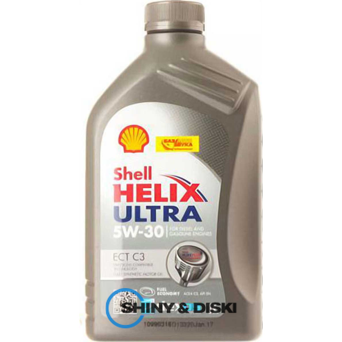 shell helix ultra ect c3 5w-30 (1л)