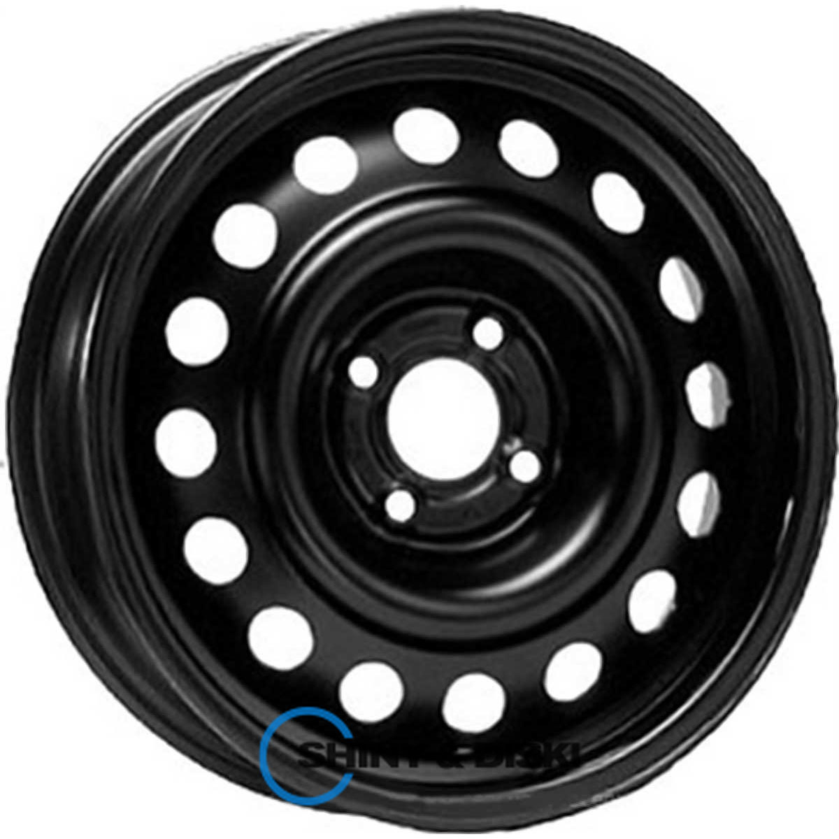 skov steel wheels b r14 w5.5 pcd4x100 et45 dia56.6