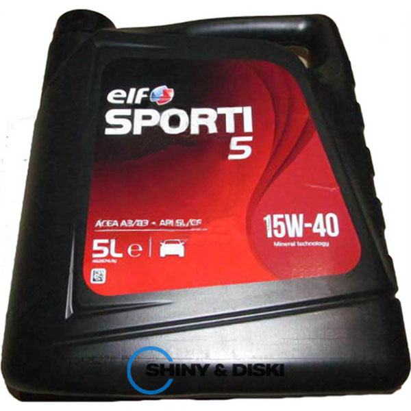 Купити мастило ELF Sporti 5 15W-40 (5л)