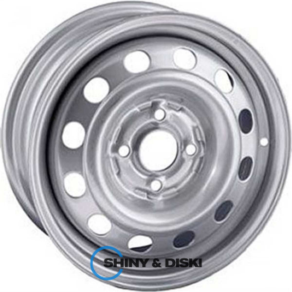 Купити диски Steel TREBL 6355T S R14 W5.5 PCD4x108 ET37.5 DIA63.3