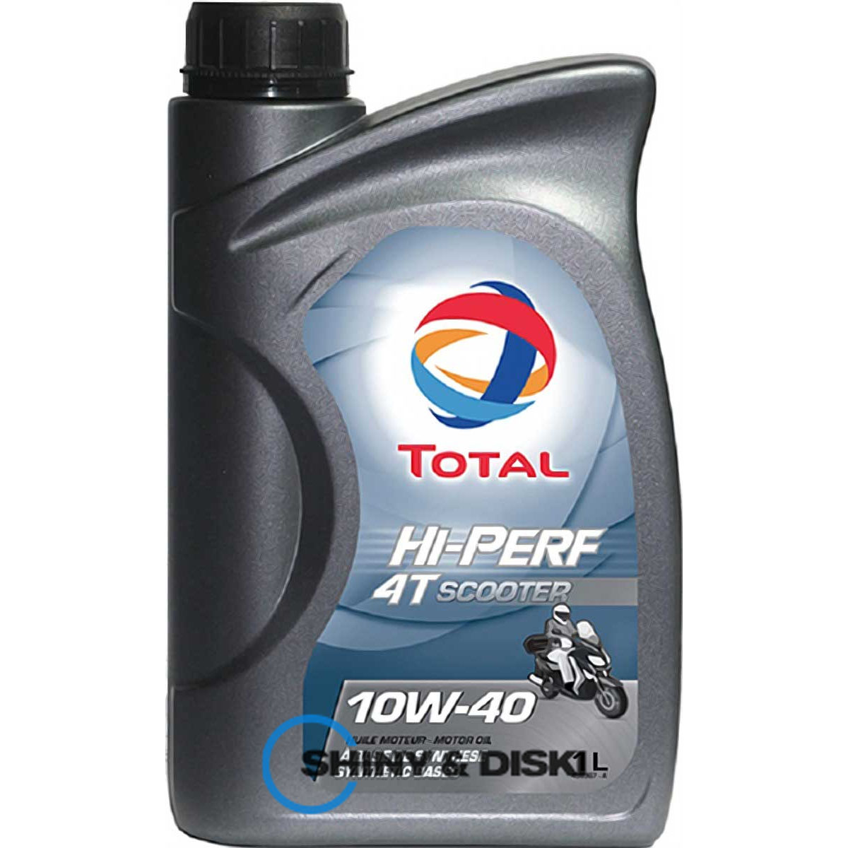 total hi-perf 4t scooter 10w-40 (1л)