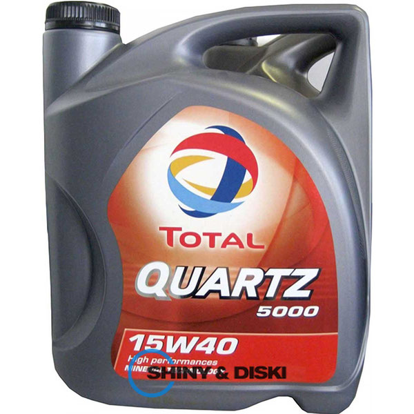Купити мастило Total Quartz 5000 15W-40 (4л)
