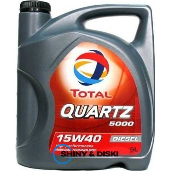 Купить масло Total Quartz 5000 Diesel 15W-40 (5л)