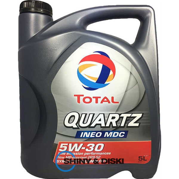 Купити мастило Total Quartz Ineo MDC 5W-30 (5л)