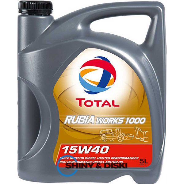 Купити мастило Total Rubia Works 1000 15W-40 (5л)