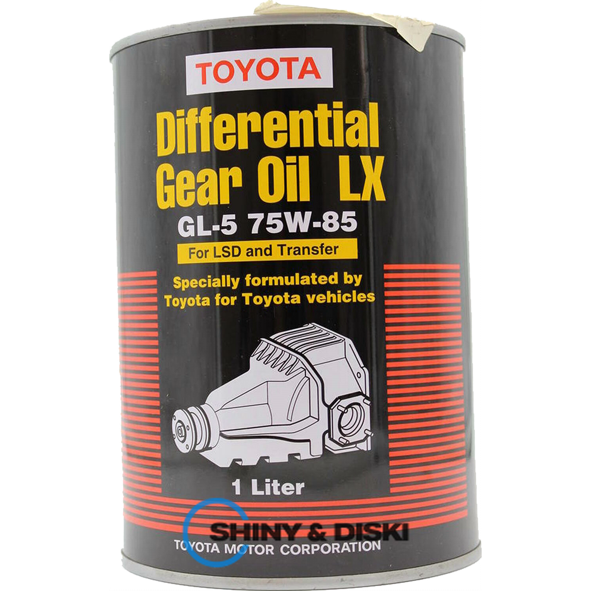 toyota differential gear oil lx