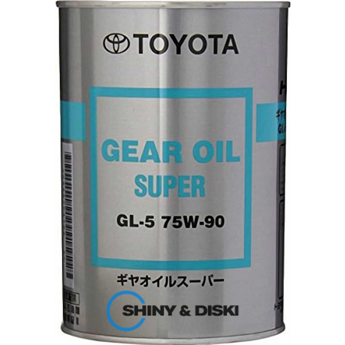 toyota gear oil super 75w-90 gl-5 (1л)