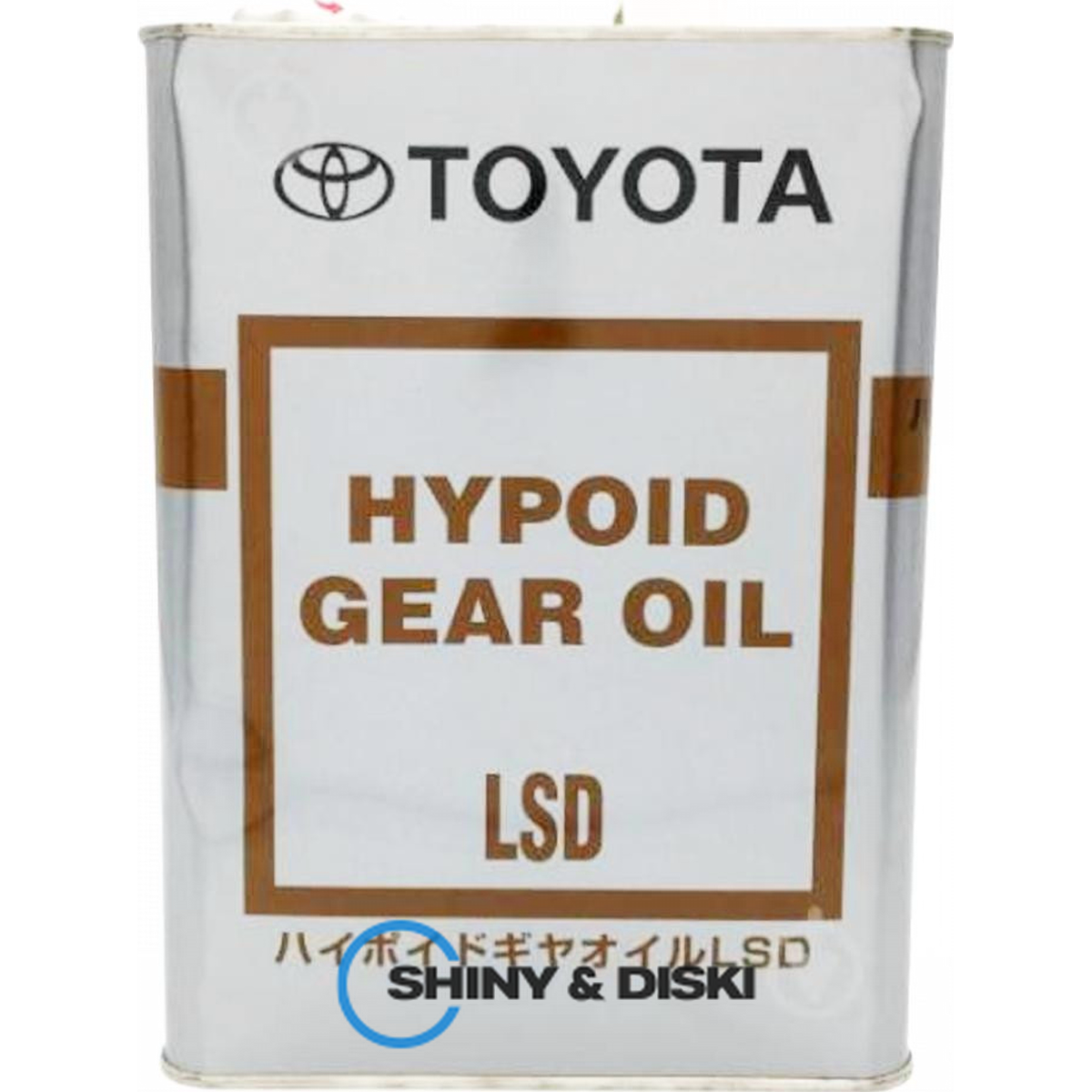 toyota hypoid gear oil lsd 85w-90 gl-5 (4л)