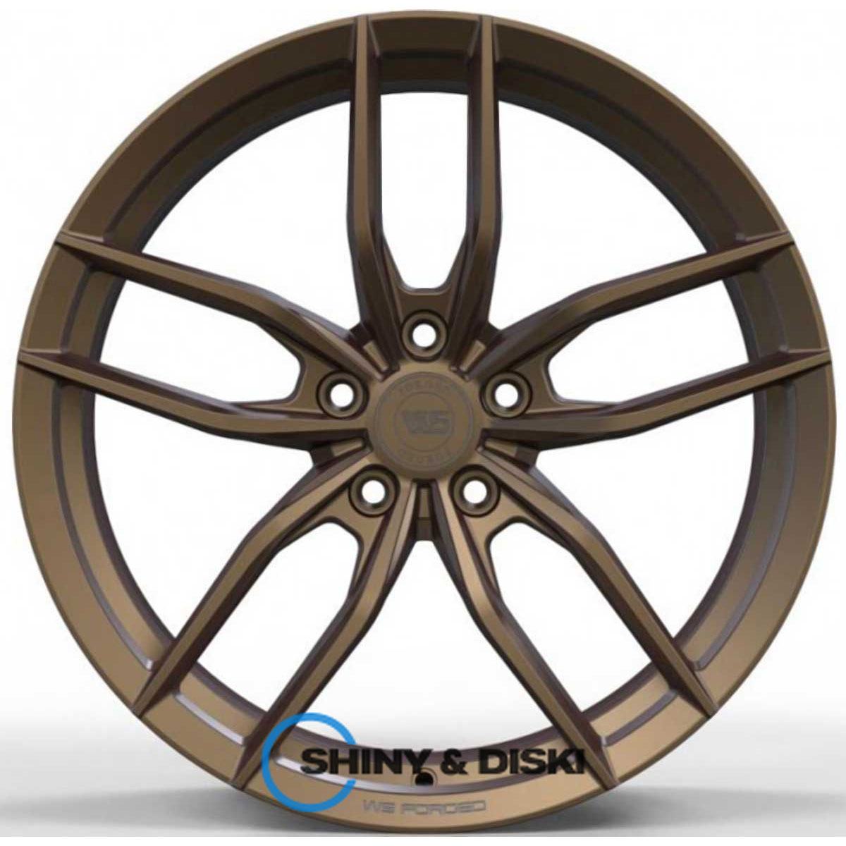 ws forged ws1049 tinted matte bronze r19 w9.5 pcd5x114.3 et52.5 dia70.5