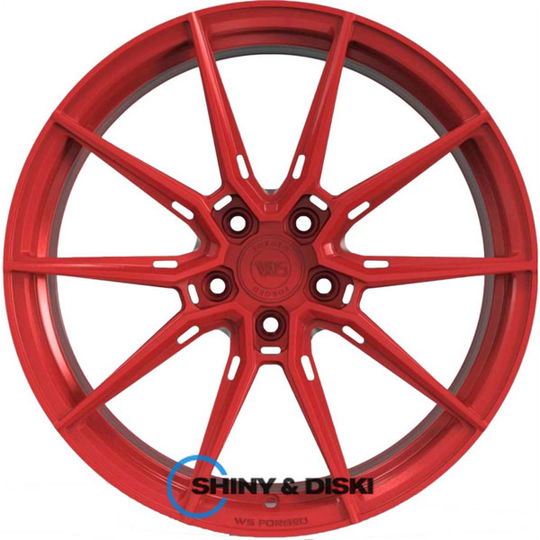 Купити диски WS Forged WS2105 Matte Red R19 W10.5 PCD5x114.3 ET45 DIA70.5