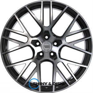 WS Forged WS2106 Gloss Black With Machined Face R20 W10.5 PCD5x114.3 ET45 DIA70.5