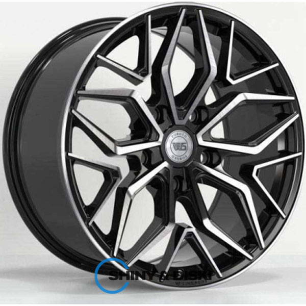 Купить диски WS Forged WS2154 Gloss Black With Machined Face