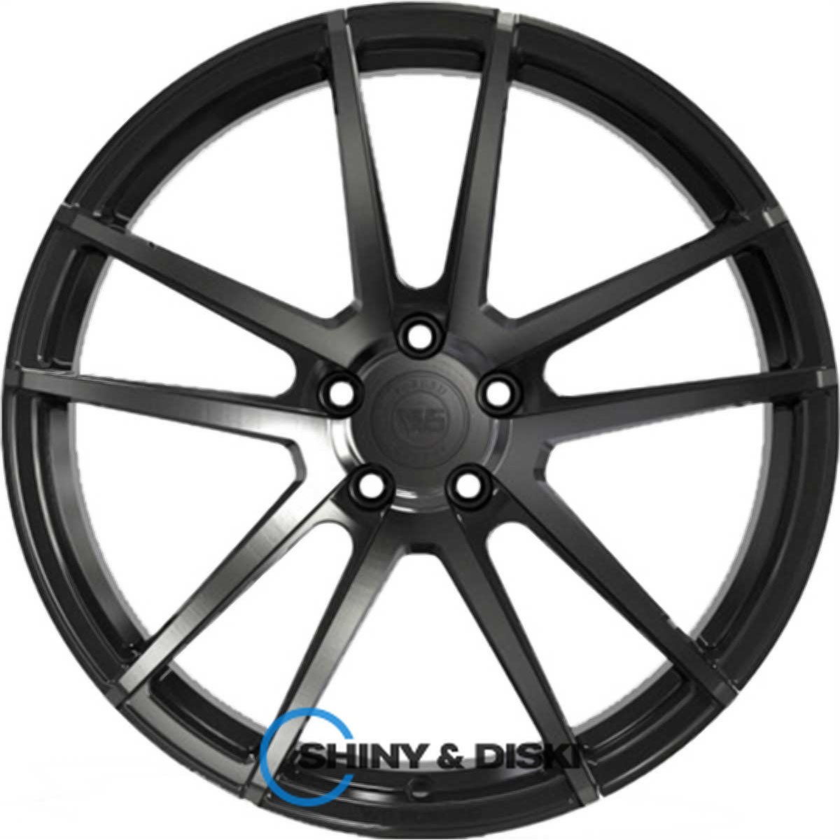 ws forged ws2266 gloss black with dark machined face r20 w9 pcd5x112 et33 dia66.5