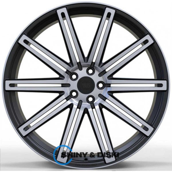 Купити диски WS Forged WS587 Satin Black With Machined Face R22 W9 PCD5x108 ET45 DIA63.3