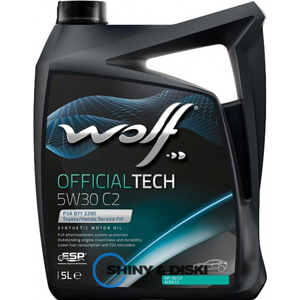 wolf officialtech 5w-30 c2 (5л)