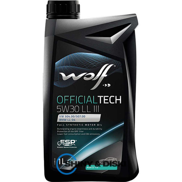 Купить масло Wolf Officialtech LL III 5W-30 (1л)