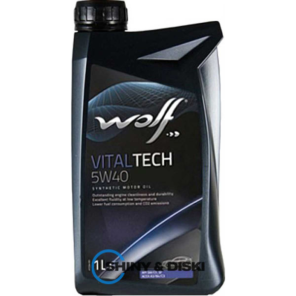Купить масло Wolf Vitaltech 5W-40 (1л)