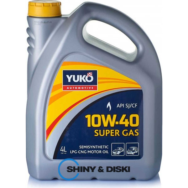 Купить масло Yuko Super Gas 10W-40 (4л)