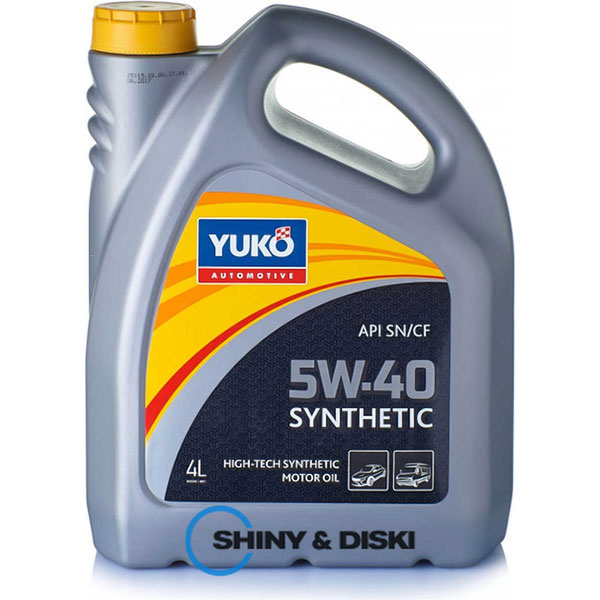 Купить масло Yuko Synthetic 5W-40 (4л)