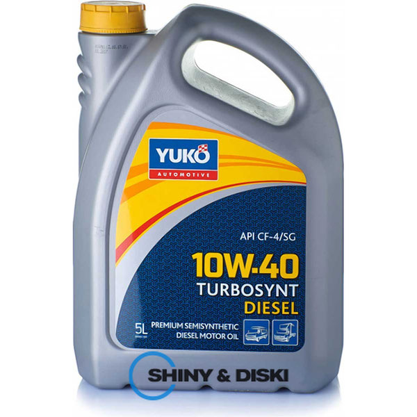 Купити мастило Yuko Turbosynt Diesel 10W-40 (5л)