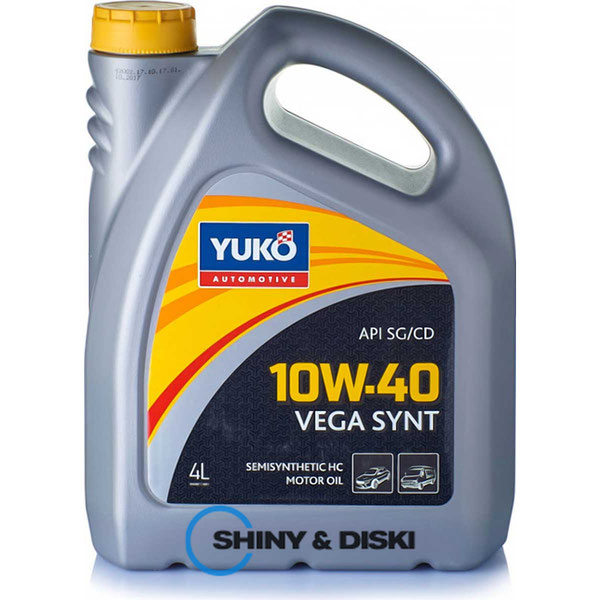 Купити мастило Yuko Vega Synt 10W-40 (4л)