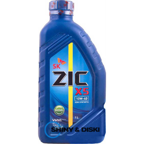 Купити мастило Zic X5 Diesel 10W-40 (1л)