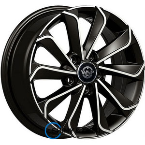 WSP Italy Volkswagen WD003 Corinto Glossy Black Polished R16 W6.5 PCD5x112 ET41 DIA57.1