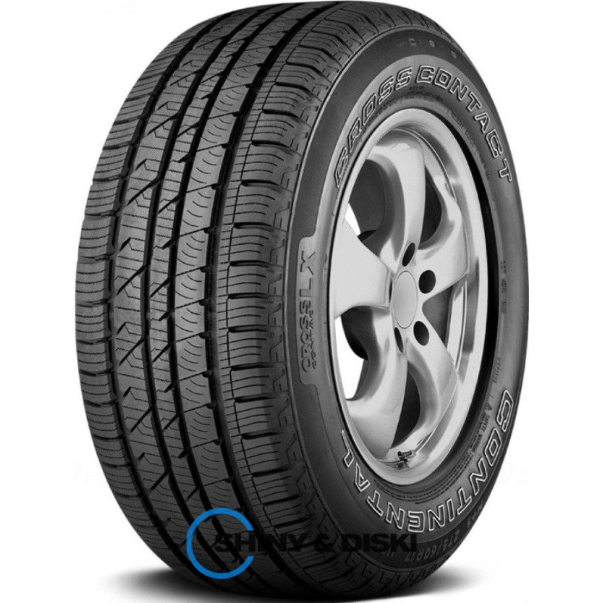 continental conticrosscontact lx 235/55 r19 101h ao