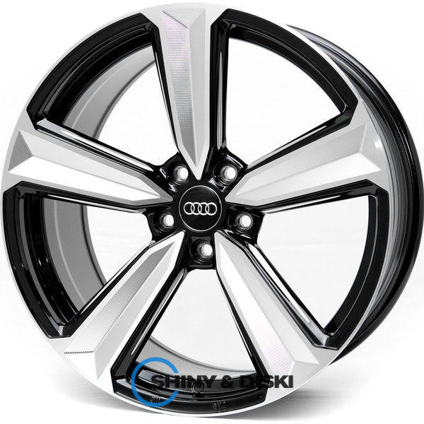 Купить диски Replica Audi FF-18 Gloss Black Milled Face R19 W8.5 PCD5x112 ET30 DIA66.6