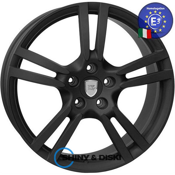 Купить диски WSP Italy Porsche (W1054) Saturn Dull Black R21 W10.5 PCD5x130 ET57 DIA71.6