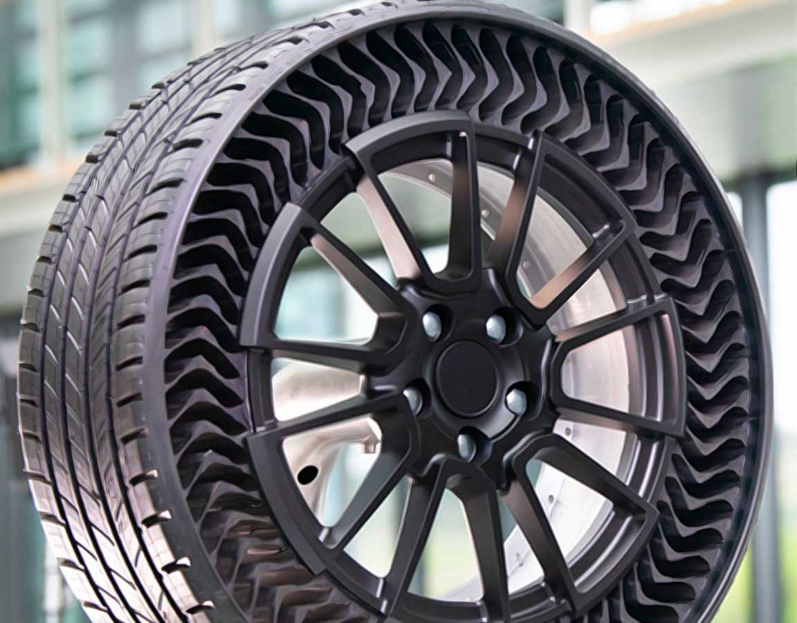 Безповітряні шини від Michelin і GeneralMotors вже тестуються
